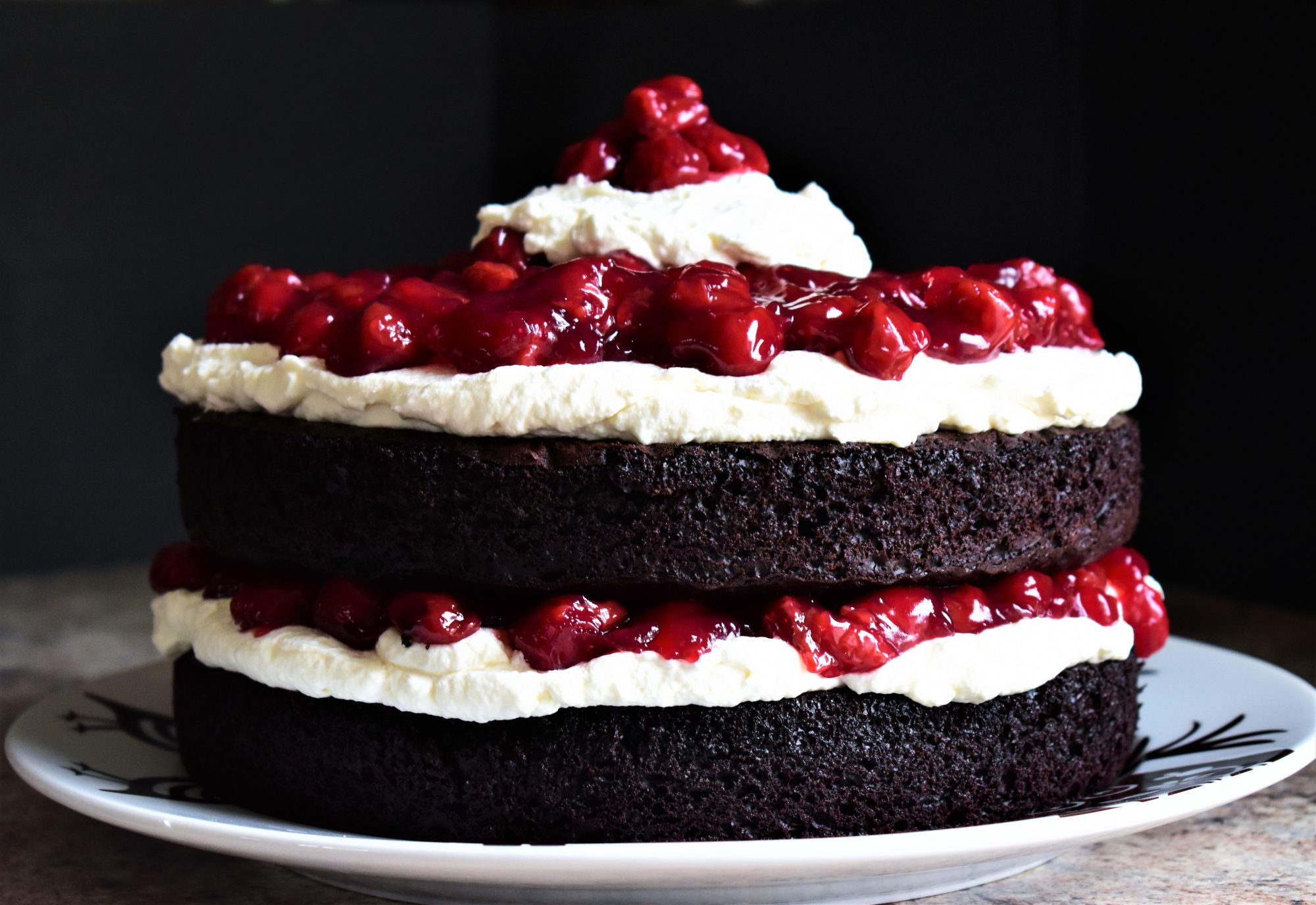 black forest cake