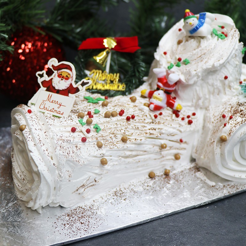 log cake